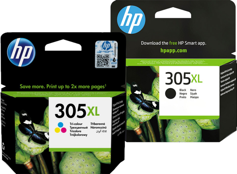 HP 305XL Inkt Cartridge 4-Kleuren Bundel