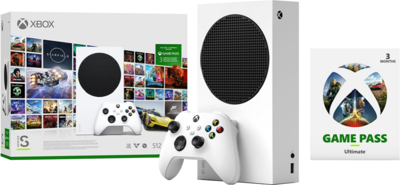 Xbox Series S 512 GB + 3 Monate Game-Pass-Ultimate-Set