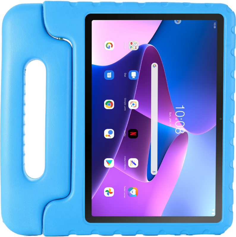 Just in Case Lenovo Tab M10 (3. Generation) Kids Cover Blau