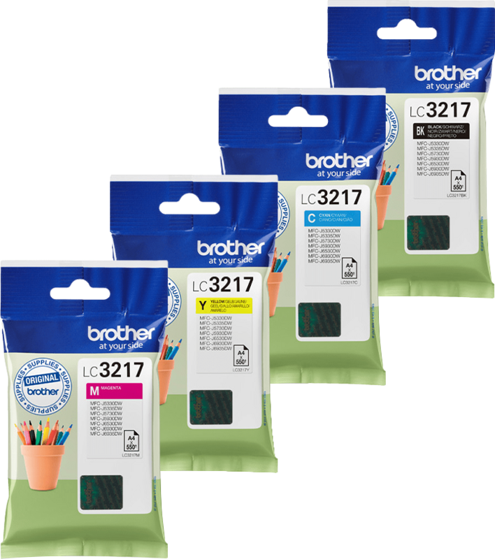 Brother LC-3217 Cartridge Combo Pack