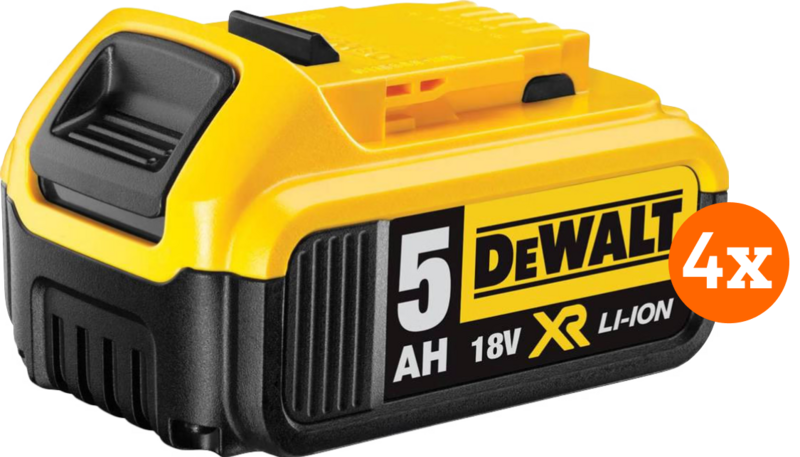 DeWalt DCB184-XJ Viererpack