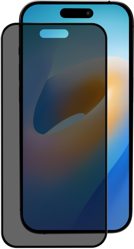 BlueBuilt Apple iPhone 16 Pro Blickschutzfilter Panzerglas