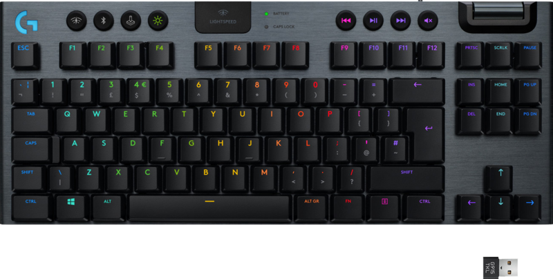 Logitech G915 TKL Tenkeyless Lightspeed Kabellose RGB Mechanical Gaming Tastatur QWERTZ