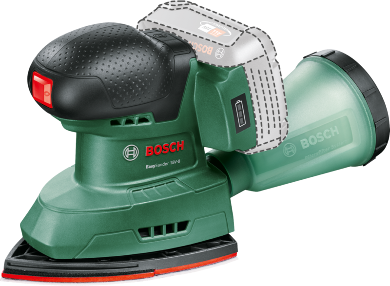 Bosch Universal Sander 18V-10 (ohne Akku)