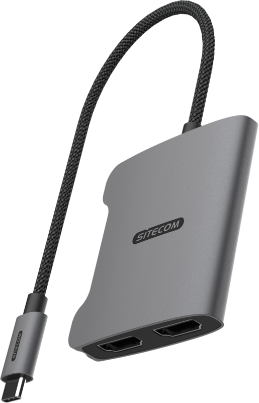 Sitecom USB-C-auf-Dual-HDMI-Adapter