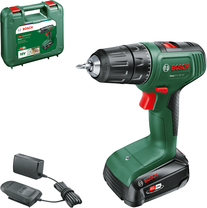 Bosch EasyDrill 18V-40 + 2,0 Ah Akku (1 x)