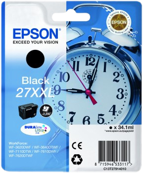 Epson 27XXL Patrone Schwarz