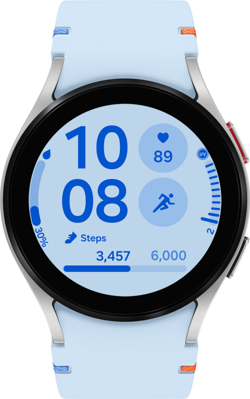 Samsung Galaxy Watch FE Silber/Blau