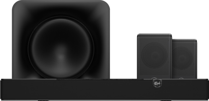 Klipsch Flexus Core 100 Schwarz + Subwoofer + Rücklautsprecher