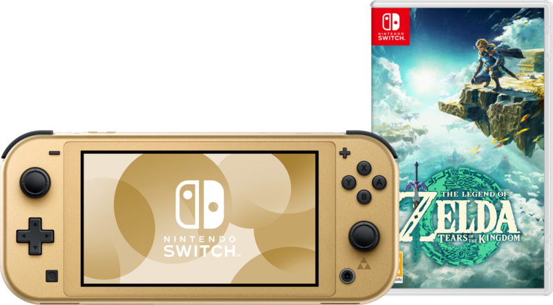 Nintendo Switch Lite Zelda Edition + The Legend of Zelda Tears of the Kingdom