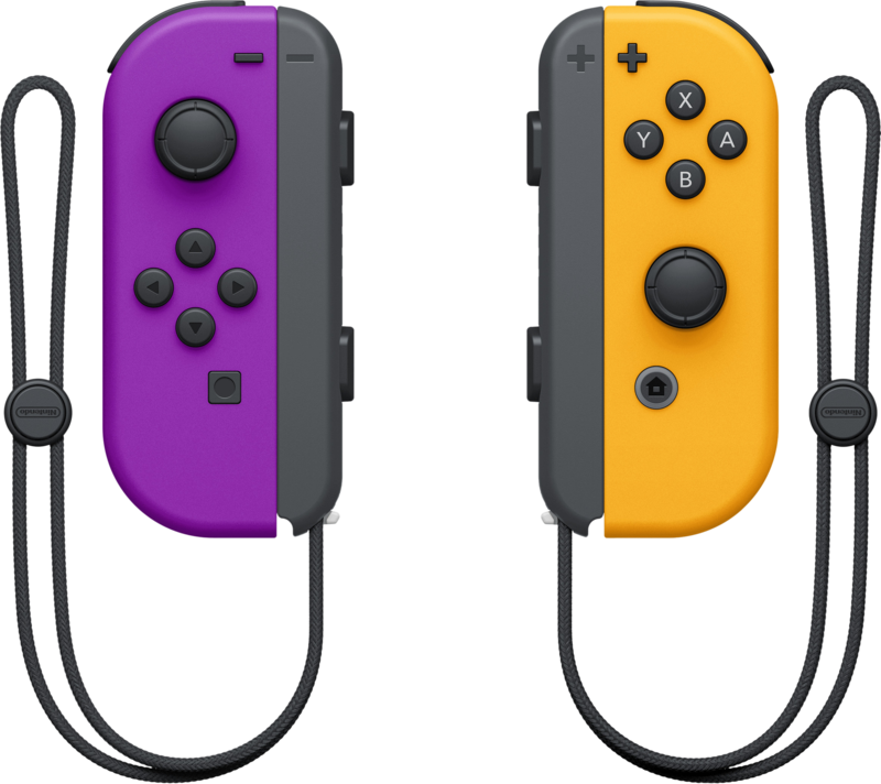 Nintendo Switch Joy-Con Set Neonviolett/Neonorange