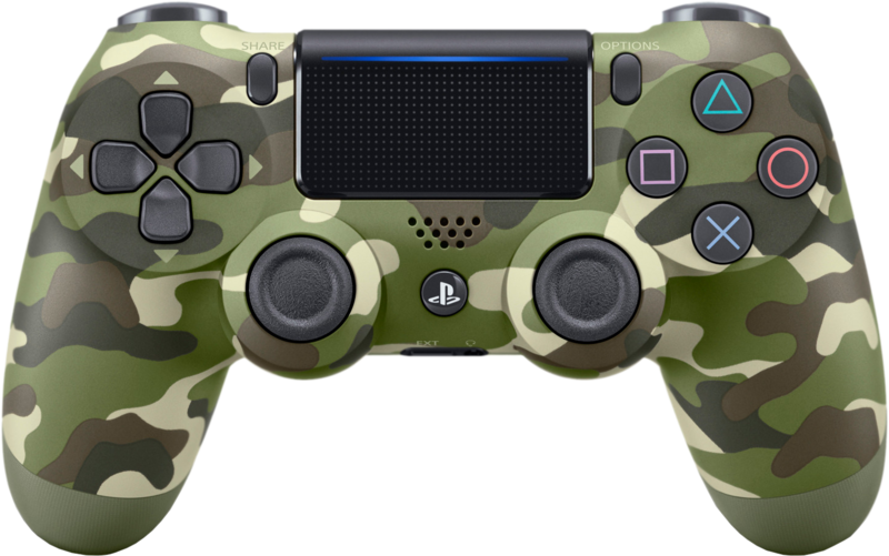 Kabelloser Controller Sony PlayStation 4 DualShock V2 4 Grün Camo