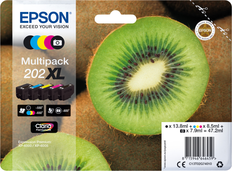 Epson 202XL Patronen Multipack