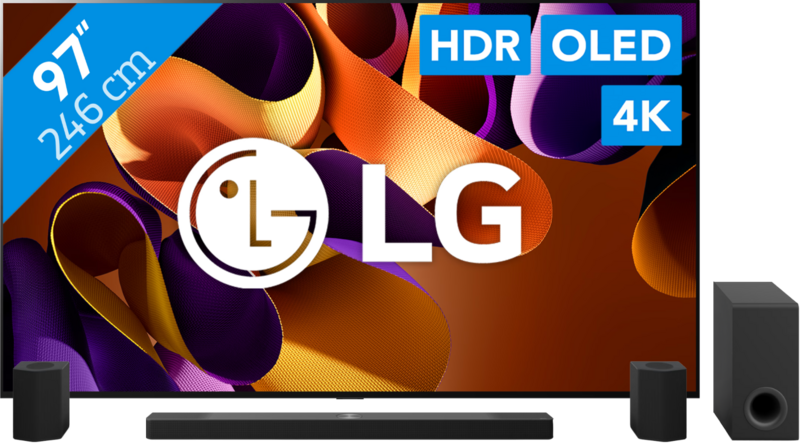 LG OLED97G45LW (2024) + Soundbar