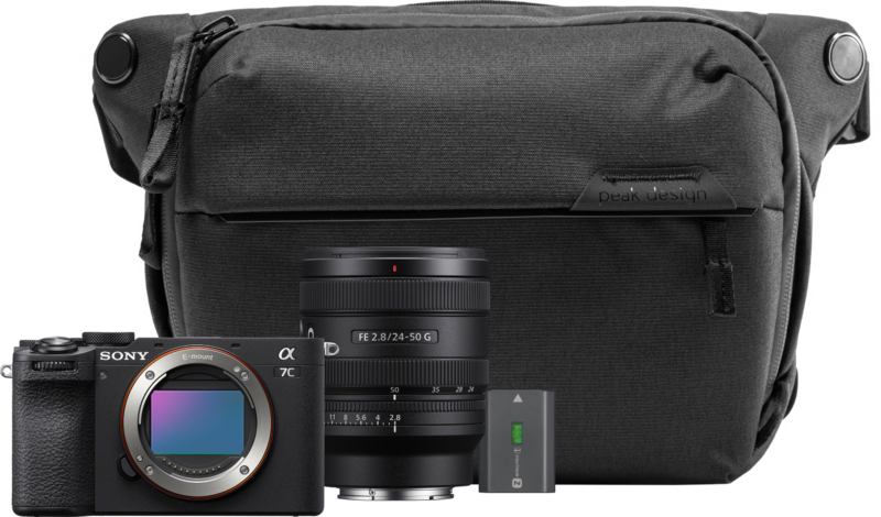 Sony A7C II Schwarz Travel Kit