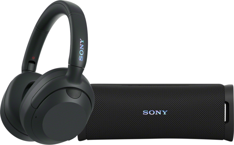 Sony ULT Wear Zwart + Sony ULT Field 1 Zwart