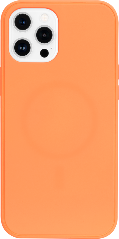 BlueBuilt Hard Case Apple iPhone 12 Pro Max Back Cover met MagSafe Oranje