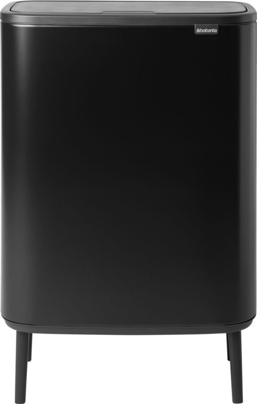 Brabantia Bo Touch Bin Hi Abfalleimer 2 x 30 Liter Matt Black