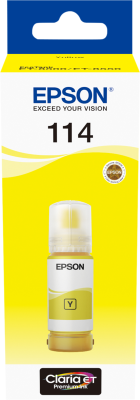 Epson 114 Tintenflasche Gelb