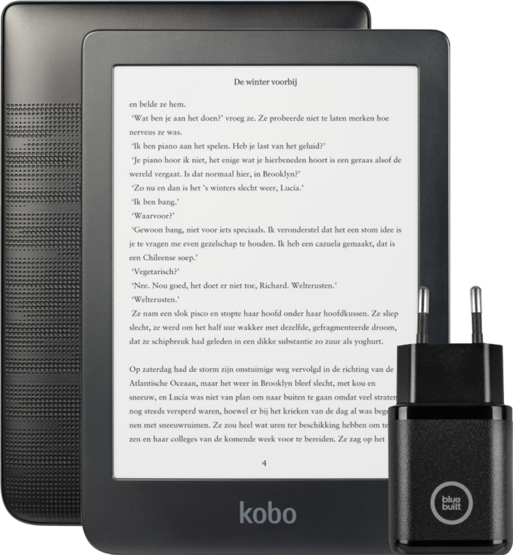 Kobo Clara HD + BlueBuilt Oplader