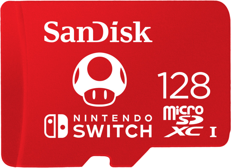 SanDisk Nintendo microSD 128GB