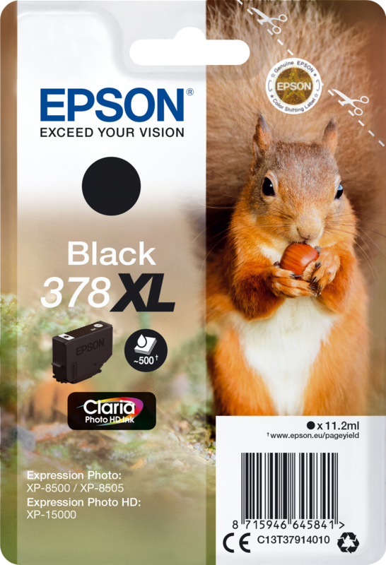 Epson 378XL Patrone Schwarz