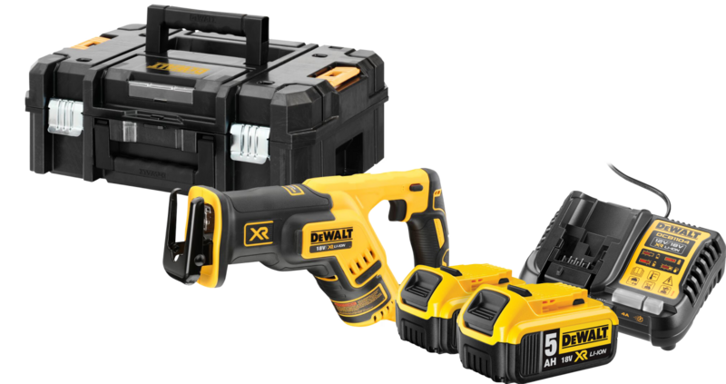 Starterset DeWalt DCS367NT-XJ 5,0-Ah-Akku (2 x)