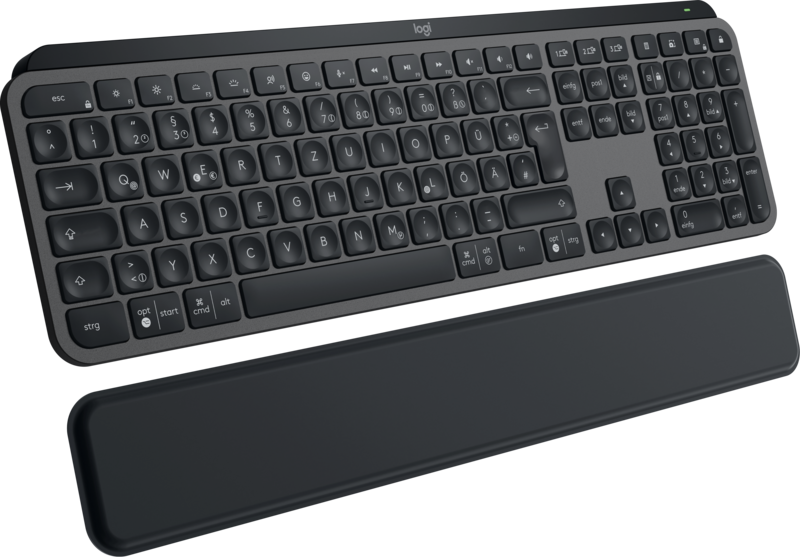 Logitech MX Keys S Plus Tastatur mit Handgelenkauflage Qwertz