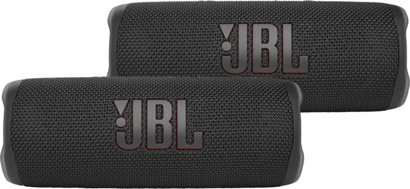 JBL Flip 6 Zwart 2-pack