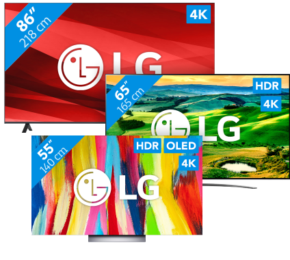 LG televisies