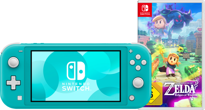 Nintendo Switch Lite Türkis + Zelda: Echoes of Wisdom