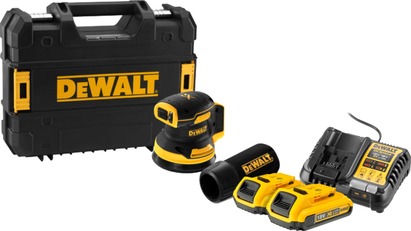 DeWalt DCW210NT-XJ 2,0-Ah-Akku (2x) Starterset