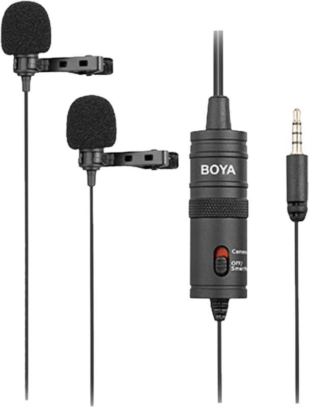 Boya BY-M1DM Duo Lavalier-Mikrofon