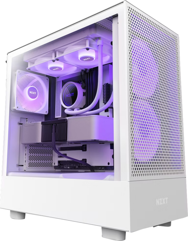 NZXT H5 Flow RGB - White - 2023er Modell