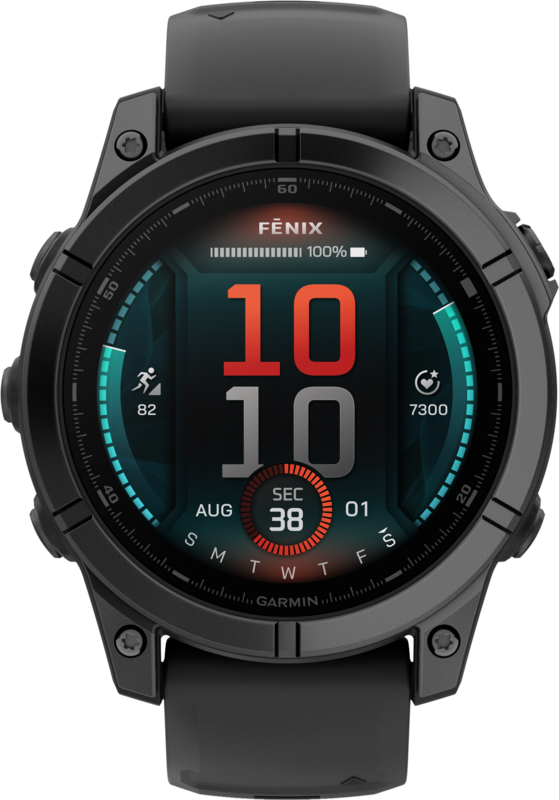 Garmin Fenix E Schwarz 47 mm