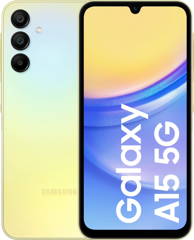 Samsung Galaxy A15 128GB Gelb 5G