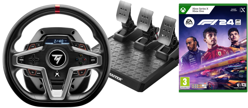 Thrustmaster T248 Xbox + F1 24 Xbox