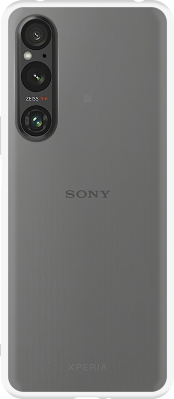 Just in Case Soft Design Sony Xperia 1 V Back Cover Transparant