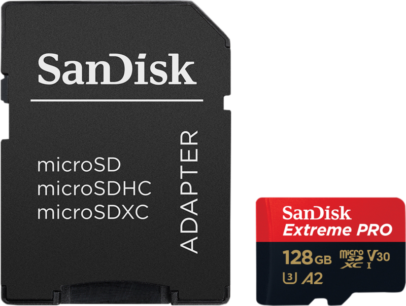 SanDisk MicroSDXC Extreme Pro 128 GB 200 MB/s