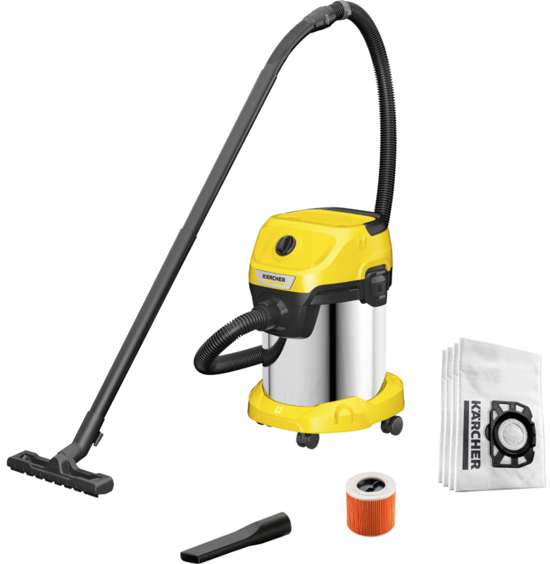 Karcher WD 3 S V-17/4/20 + stofzuigerzakken (4x)