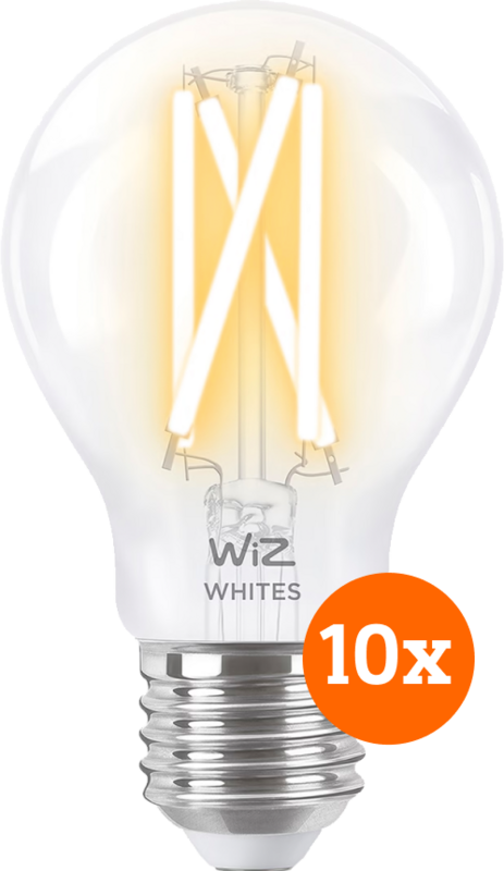 WiZ Smart Filament lamp Standaard 10-pack - Warm tot Koelwit Licht - E27