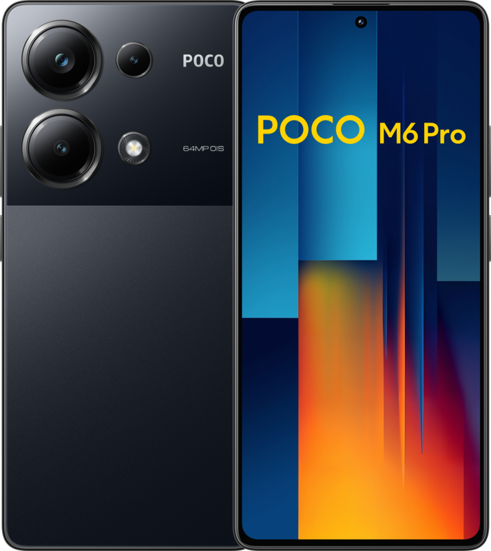 POCO M6 Pro 256GB Schwarz 4G