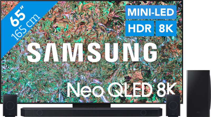 Samsung Neo QLED 8K 65QN800D (2024) + Soundbar