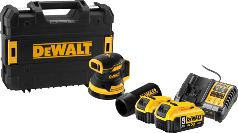 DeWalt DCW210NT-XJ 5,0 Ah Accu (2x) Starterspakket