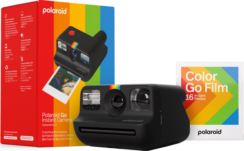 Polaroid Go 2 Everything Box Schwarz