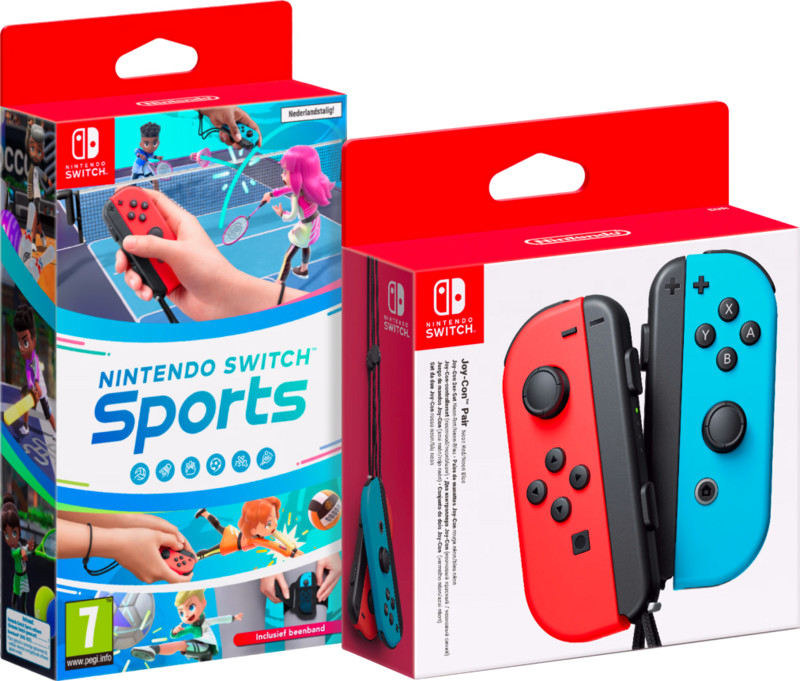 Nintendo Switch Sports + Joy-Con Set Rot/Blau