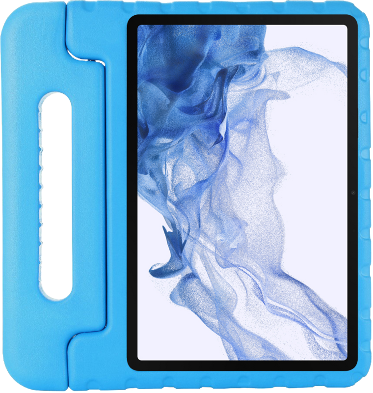 Just in Case Classic Samsung Galaxy Tab S9 / S9 FE Kids Cover Blauw