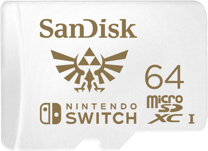 SanDisk MicroSDXC Extreme Gaming mit 64 GB (mit Nintendo-Lizenz)