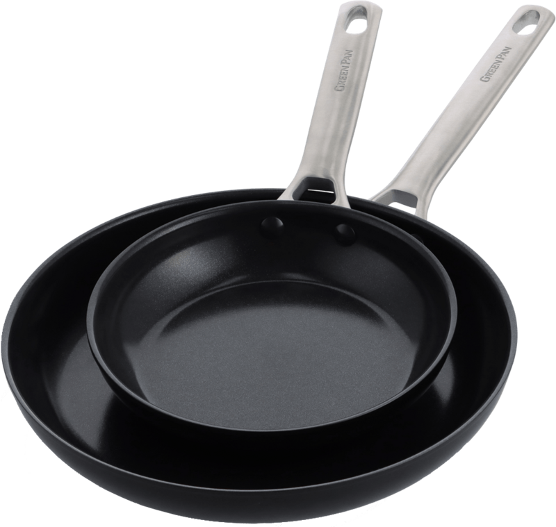 GreenPan Padova Bratpfannenset 20 + 28 cm Reserve Black