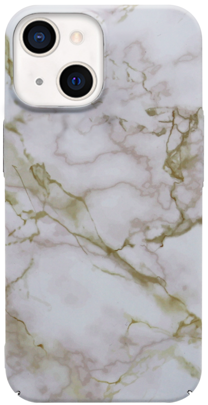 BlueBuilt Soft Pink Marble Hard Case Apple iPhone 13 Back cover